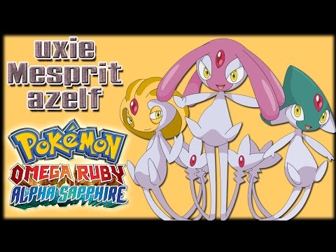 Come Catturare Mesprit, Azelf e Uxie in Pokemon Rubino Omega & Zaffiro Alpha - Tutorial ORAS ITA
