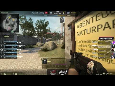 ROG Masters CS:GO Nordic Playoffs - Alpha Gaming vs Vitalis (English)
