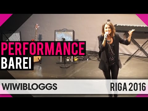 Barei "Say Yay" LIVE in Riga (Spain Eurovision 2016) | wiwibloggs