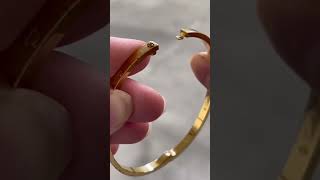 How to open a bracelet from Cartier ✨✨🫶🏽