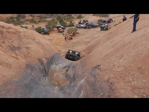 Grampa's Jeep climbs the Escalator