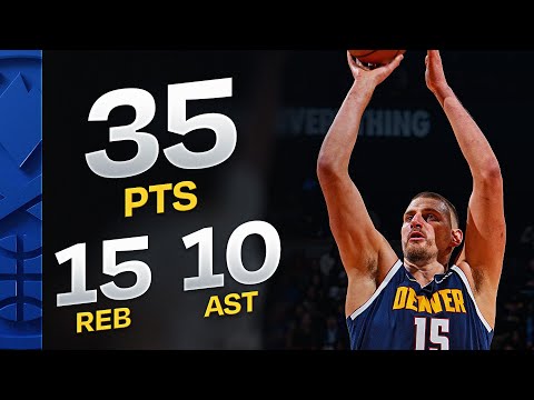 Nikola Jokić Delivers a 35-PT TRIPLE-DOUBLE in All-Around Masterclass | October 24, 2026