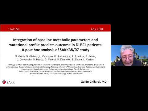 Lymphoma Imaging - Dr. Emanuele Zucca (Switzerland) - 16-ICML Highlights - 08 Oct 2021