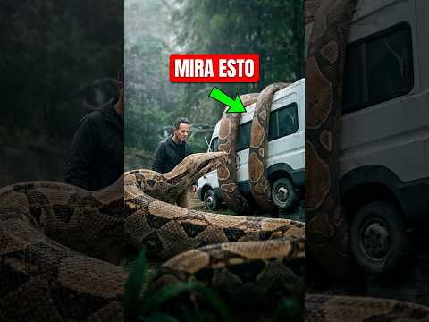 La serpiente más grande del mundo nos ha atacado. Y no podemos liberarnos de ella una Boa gigante.