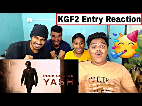 KGF: CHAPTER 2 Entry Scene Reaction Part 1 | Yash | Sanjay Dutt |  By Shubham Kumar | Suraj Kumar