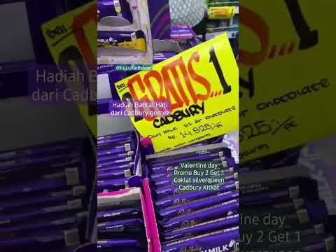 Promo Diskon Cokelat Valentine #promo #diskon #coklat #cokelat #silverqueen #cadbury #valentineday