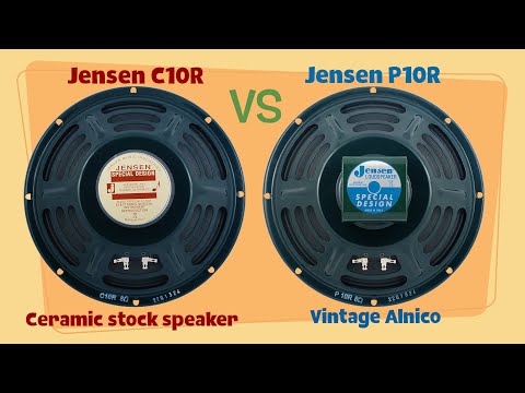 Princeton Reverb '65 RI: Jensen Ceramic C10R VS Jensen Alnico P10R
