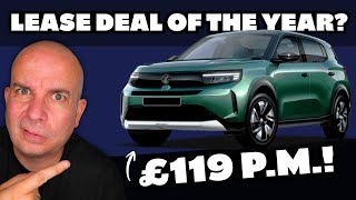 £119 Per Month - Car Lease Deal of the Year???