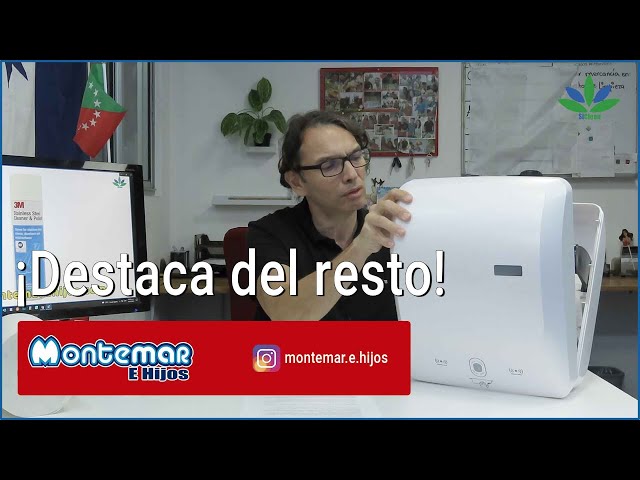 Vídeo relacionado con Dispensador Automático de Toallas de Papel sin, Soporte Inteligente para Rollo de Papel para Montaje en Pared, Dispensador Eléctrico de Toallas de Papel con Luz Nocturna para
