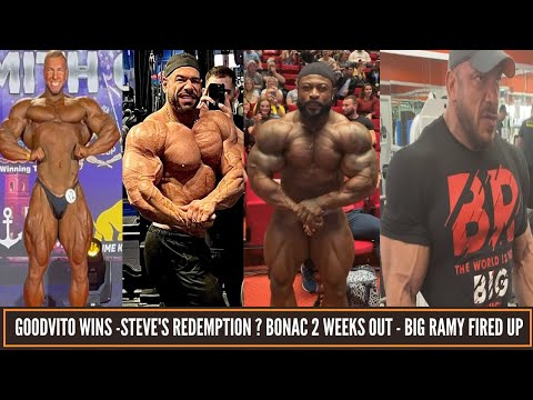 Big Ramy all fired up - Signature Bonac - Steve Kuclo looking for redemption - Goodvito's future ?