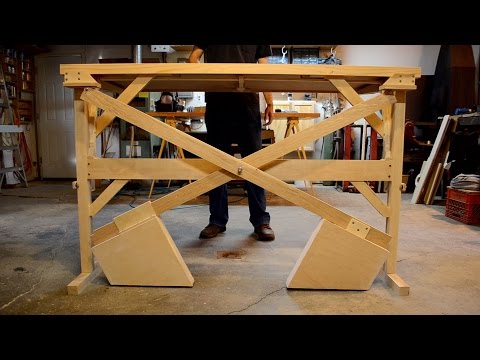 Woodworker Figured Out How To Fix Standing Desks