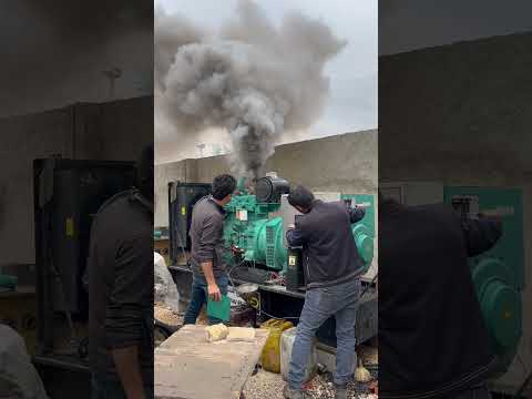 What’s the problem of this diesel generator?