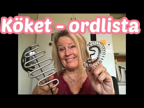 , title : 'Lär dig svenska - köket - ordlista - Learn Swedish - 71 undertexter'