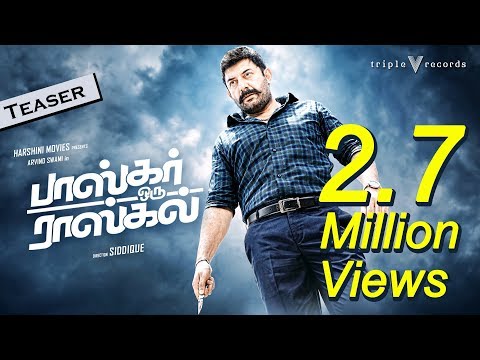 Bhaskar Oru Rascal - Action Teaser | Arvind Swami, Amala Paul | Amrish | Siddique