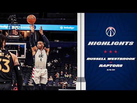 Highlights: Russell Westbrook records Triple-Double at Raptors - 5/6/21