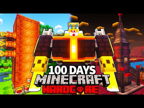 Ultimate Challenge: Surviving 100 Days in Steampunk Minecraft
