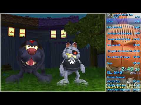 Garfield Lasagna World Tour Speedrun 56:32