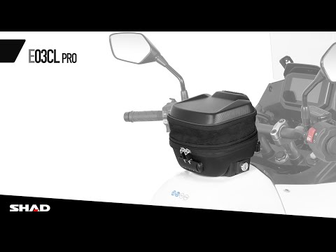 Vidéo - SACOCHE DE RÉSERVOIR EXTENSIBLE 3L/4L CLICK SYSTEM SHAD E03CL PRO - SHAD