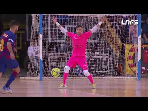 Paradas Asier Llamas Barça FS - Osasuna Magna. J10, 1Div. LNFS