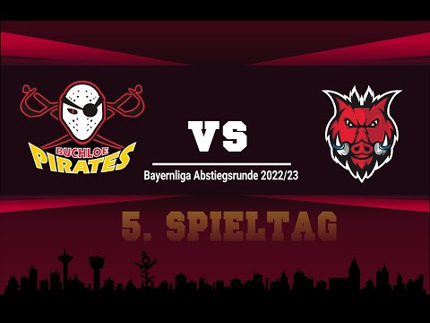 ESV Buchloe Pirates - EC Pfaffenhofen | Highlights 5. Spieltag Abstiegsrunde | Bayernliga 2022/2023