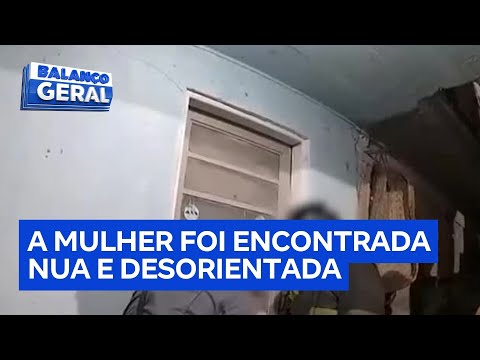 Mulher em surto provoca explosão e deixa três policiais feridos