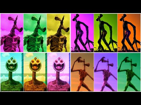 Siren head megamix coffin dance meme song cover siren head mega colour battle coffin dance