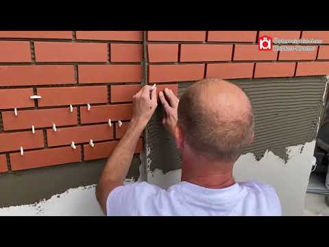 Einfach Klinkerriemchen auf WDVS verlegen