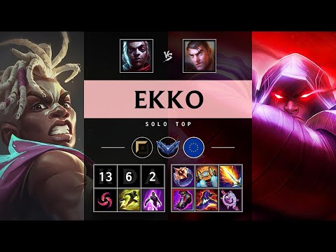 Ekko Top vs Jayce - EUW Diamond Patch 25.13