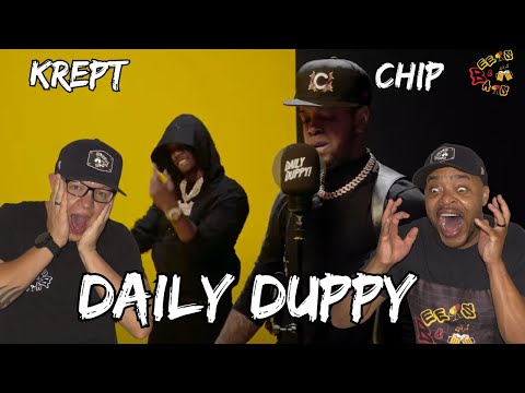 DUPPY AIN'T THE SAME AFTER THIS!! | Americans React to Krept x Chip   Daily Duppy