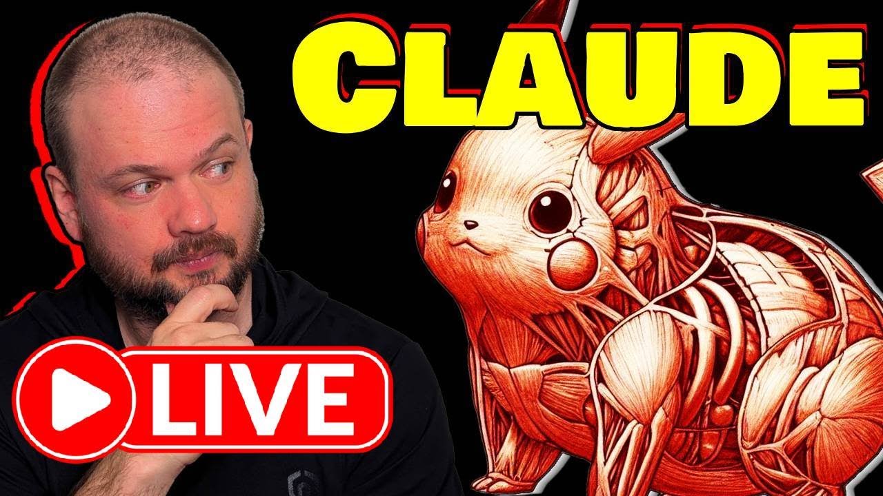 LIVE: CLAUDE PLAYS POKEMON | Clade 3.7 Sonnet Plays Pokemon (Re-broadcast from Anthropic)