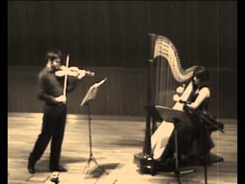 Prélude Romantique Op. 17- Tournier- pour violon et harpe