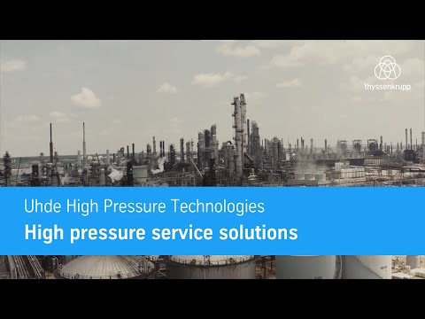 High pressure service solutions by Uhde High Pressure Technologies