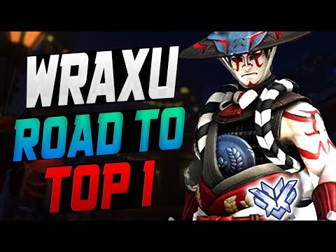 WRAXU BEST HANZO IN THE WORLD! [ OVERWATCH SEASON 10 TOP 500 ]