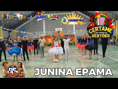[SÃO JOÃO 2026] JUNINA EPAMA NO CERTAME O PRÉ-JUNINO DOS SERTÕES EM ARARIPINA
