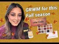 GRWM With A Fall Look Violet Voss Creme Brulee Look