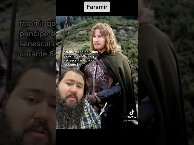 Vídeo relacionado con The Lord of the Rings Faramir Camiseta Manga Raglan