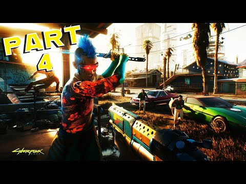 CYBERPUNK 2077 Gameplay Part 4 - THE HEIST - [1080P 60 FPS] Full Gameplay
