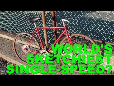 How to BUILD a SINGLE-SPEED BIKE in ABOUT AN HOUR!