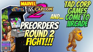 Round 2 of MVC2 Preorders plus more news.