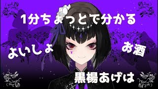1分ちょっとで分かる黒楊あげは