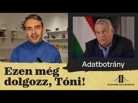 Ezen még dolgozz, Tóni! | Ki áll a tiszás adatszivárgás mögött? | Azonnali válasz