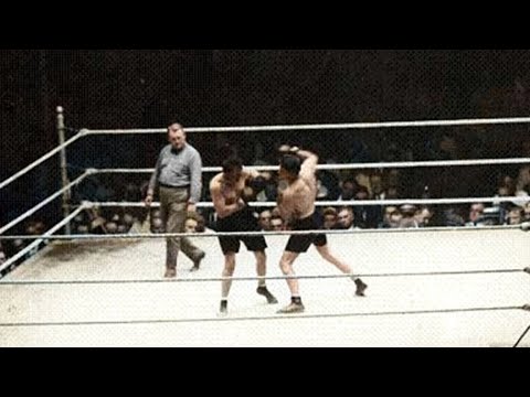 Gene Tunney vs Tommy Gibbons (5.6.1925) Fight Highlights Colorized