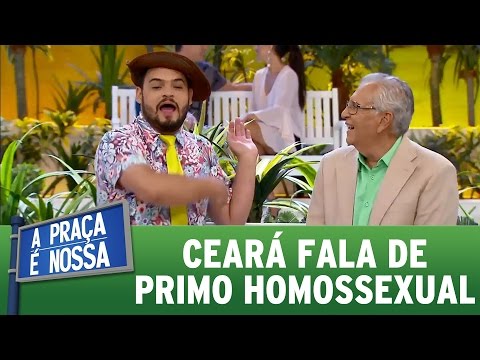 Ceará talks about his homosexual cousin | A Praça É Nossa (March 30, 2017)