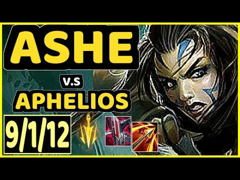 DEFT (ASHE) vs APHELIOS - 9/1/12 KDA BOTTOM ADC CHALLENGER GAMEPLAY - KR