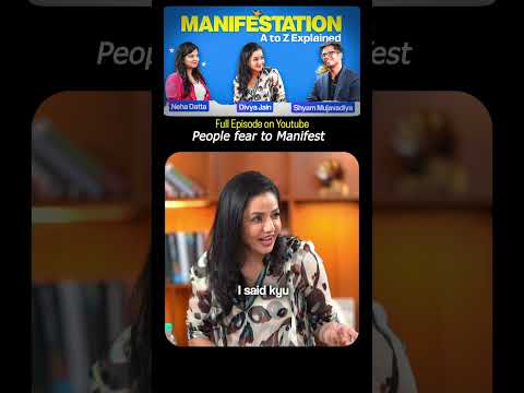 Real Meaning of Manifestation 💯 | Divya Jain