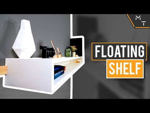 How To Build Strong Floating Shelves - DIY French Cleat Shelf