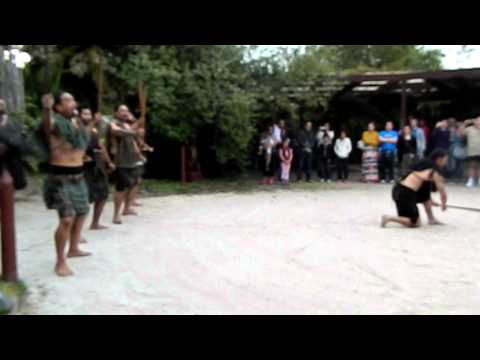 Maori Village - Welcome Haka