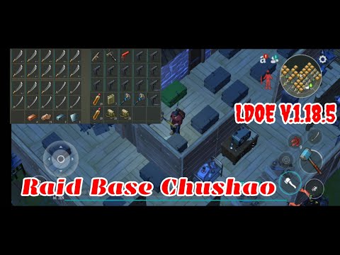 LDOE Raid Chushao | Chopper trick | Suicide trick | Last Day on Earth v.1.18.5