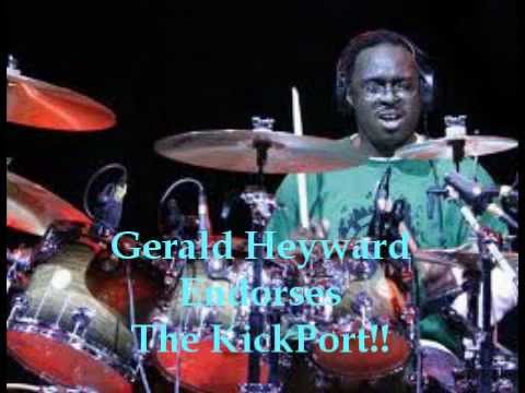 Gerald Heyward - KickPort Artist - KickPort Booth NAMM 2012