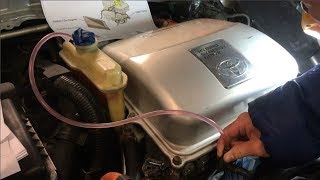 How To Bleed INVERTER Coolant System Toyota Prius Hybrid Gen 2 2004-2009 | Cooling Fluid Trapped Air
